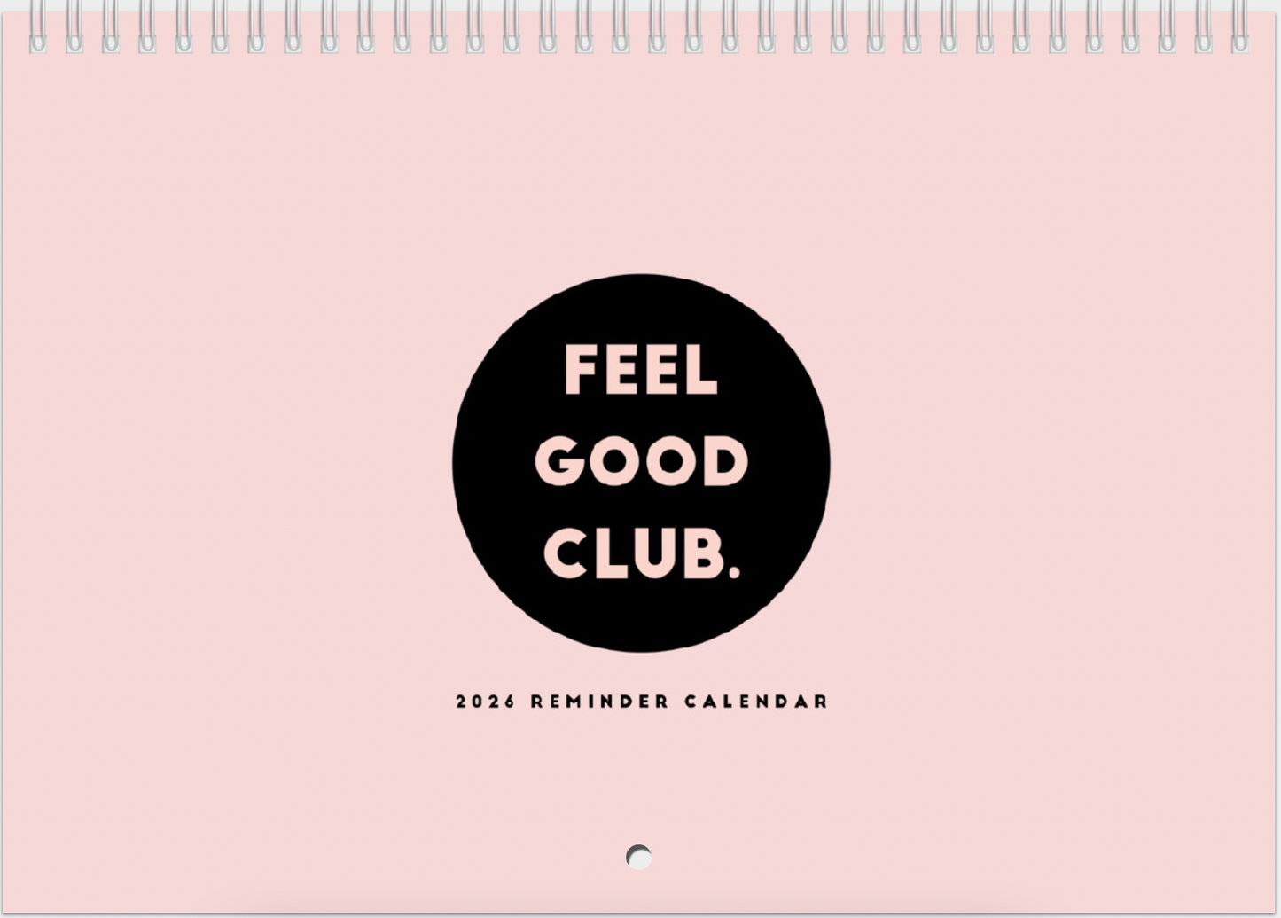 Feel good club 2026 calendar