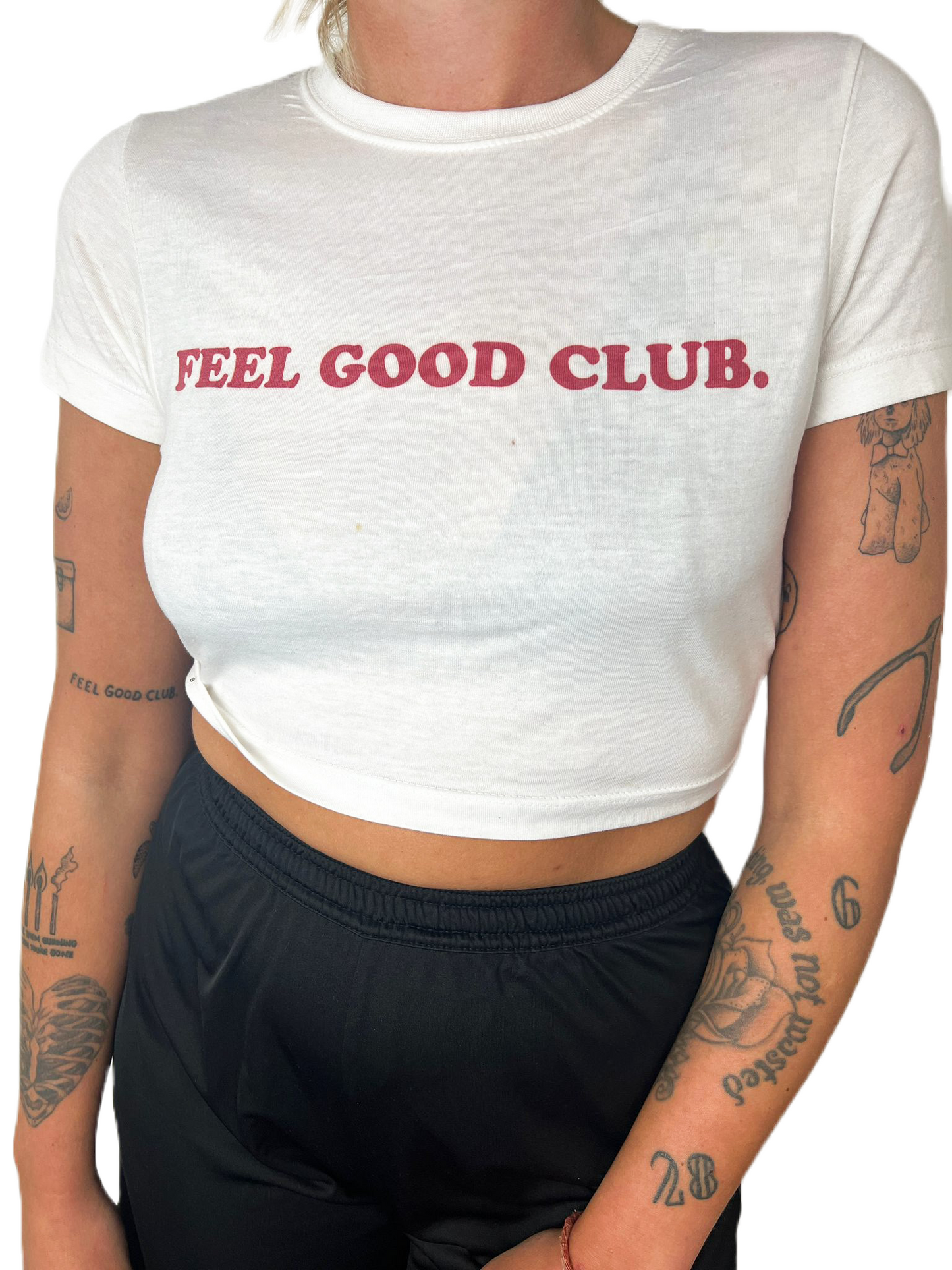 Cropped T - Feel Good Club