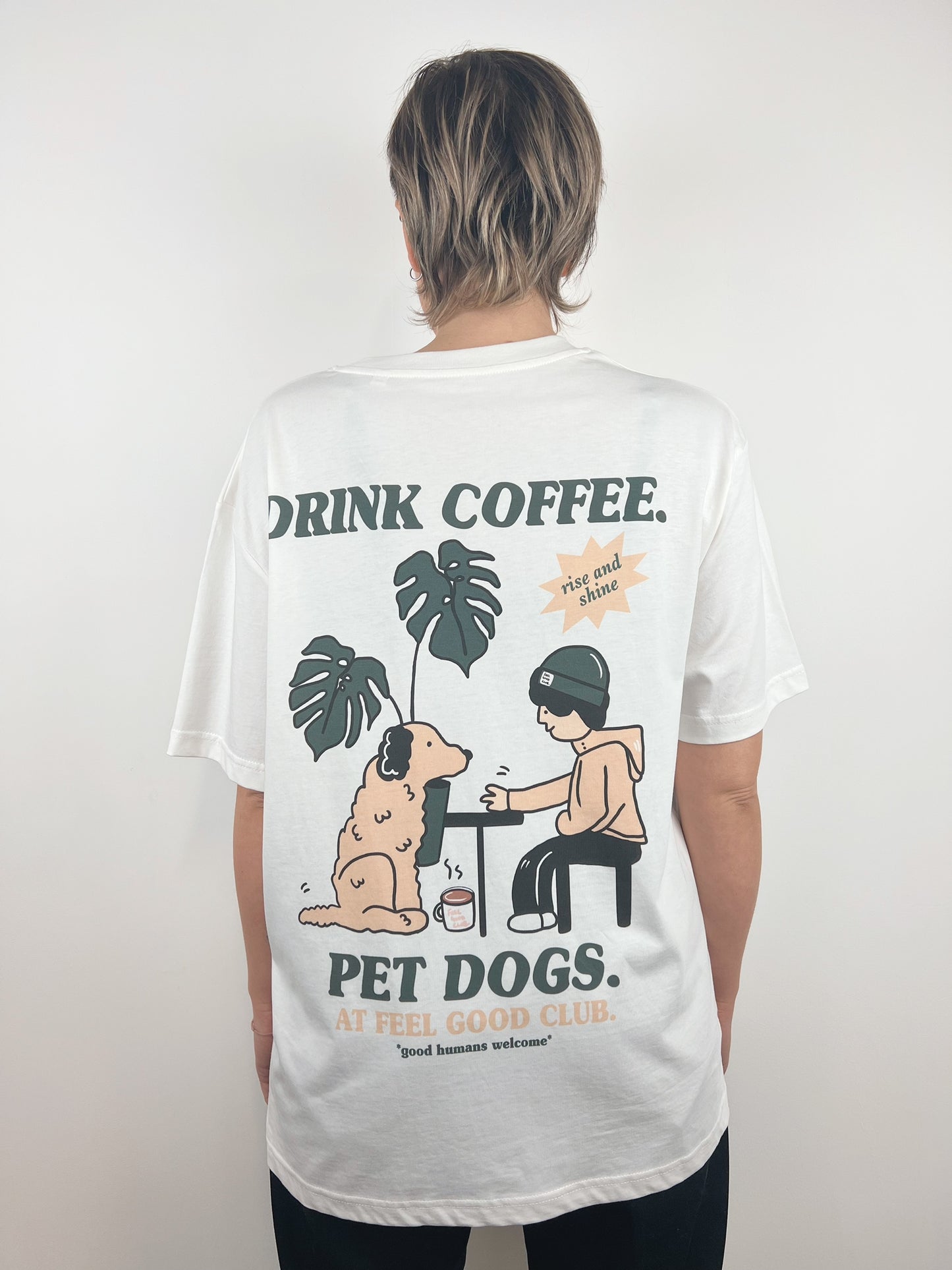 2023 Feel Good Club Coffee Shop T-Shirt